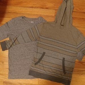 2 Used Boys Size 8-10 Long Sleeved Shirts